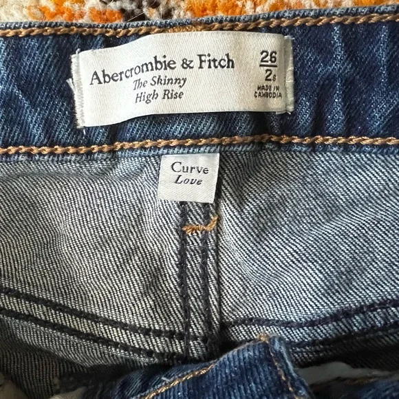4 Pair Lot Abercrombie Jeans Size 2 - Picture 7 of 9